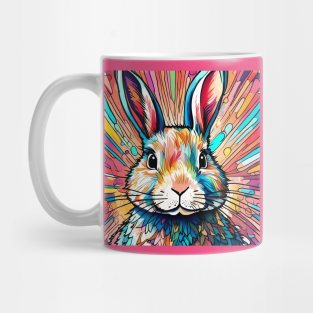 Rainbow Hare #007 Mug